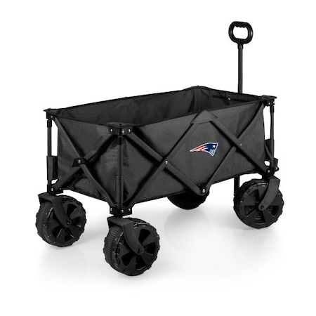 Picnic Time Family Of Brands NFL New England Patriots - Adventure Wagon Elite All-Terrain Portable Utility Wagon 741-85-679-194-2