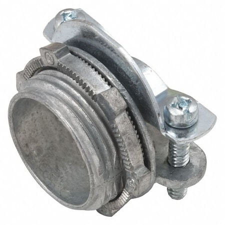 Raco Connector, Die Cast Zinc, Overall L 0.94in 2863