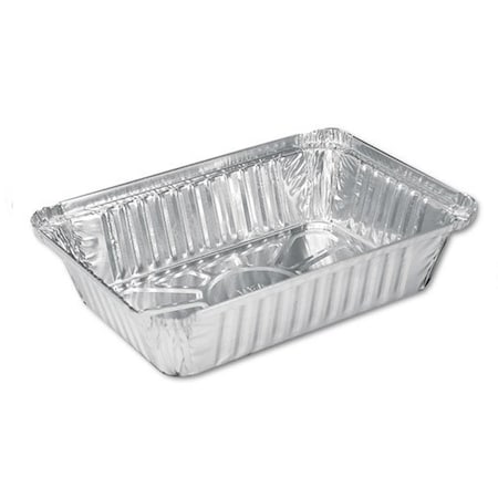 Heritage Bag 2-1/4 lb Oblong Foil Pan Inside Dim 7-15/16x5-7/16x1-13/16 2062-30-500