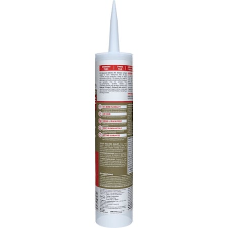 Ge Advanced Silicone Kitchen & Bath Sealant Clear 10.1 Oz. Cartridge 2708923