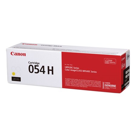 Canon High-Yield Toner 3025C001 (054H), 2,300 Page-Yield, Yellow 3025C001