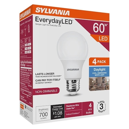Sylvania BULB LED A19 DAYLIGHT 60W 42015