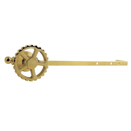 Kingston Brass Universal Front or Side Mount Toilet Tank Lever, Brushed Brass KTCGD7