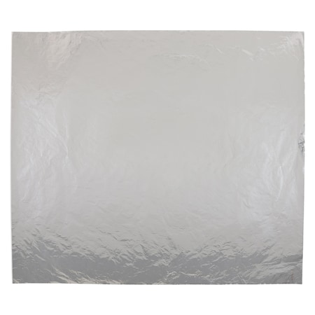 Heritage Bag Plain Cushion Foil Wrap 14" x 16" Silver / White EMPCF1416