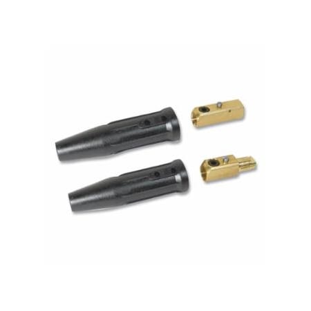 Best Welds Cable Connector, LC40 Male/Female, Ball Point Connection, 1/0 AWG to 2/0 AWG Cable Capacity 900-LC-40