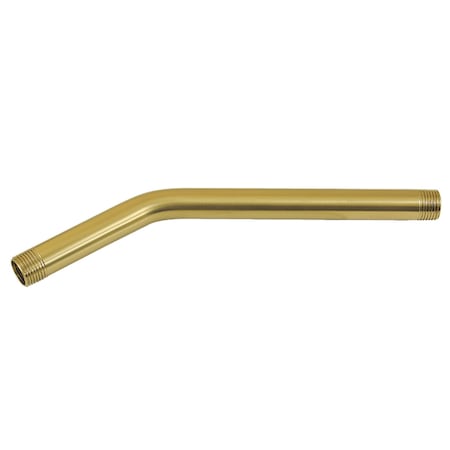 Kingston Brass 10" Shower Arm, Brushed Brass K162A7