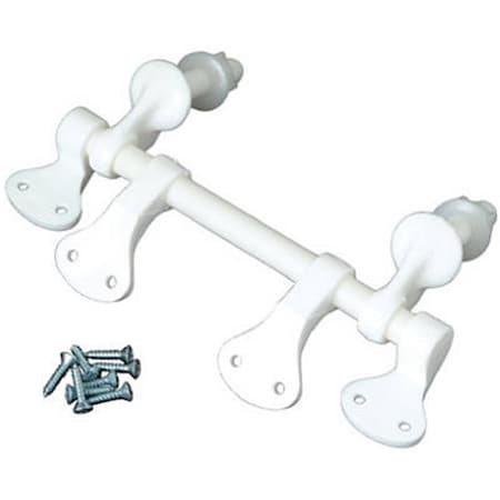 Highkey Master Plumber White Plastic Toilet Seat Hinge LR576057