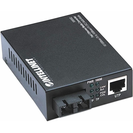 Intellinet Network Solutions 10/100 SC MULTI-MODE MEDIA CONVERTER 506502