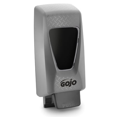 Gojo Soap Dispenser, 2000 mL, Push-Style, Gray 7200-01