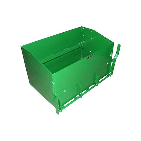 K&M Mfg 36-In. Standard Weight Box 36-In. x 22-In. x 20-In. Green Powder Coat 1828