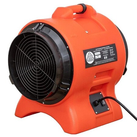 Air Systems Intl Confined Space Fan, Axial Fan, 3,450 RPM CVF-12ES