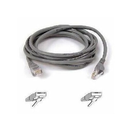Belkin PATCH CABLE - RJ-45 M - RJ-45 M - 25 FT - UTP -  CAT 5E  - GRAY A3L791-25-M