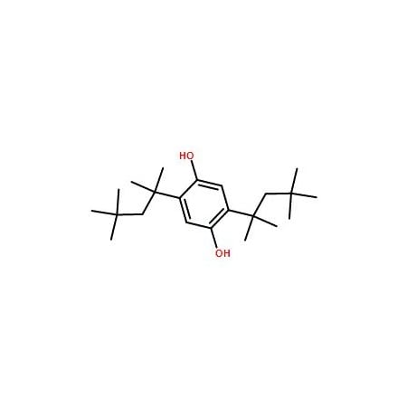 Ak Scientific 2, 5-Bis(1, 1, 3, 3-tetramethylbutyl)hydroquinone (25g), CAS 903-19-5 5343AL-25g