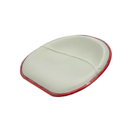 Uni Pro International Harvester HM Pan Seat, Rod Mount Pattern, Silver Canvas 7452