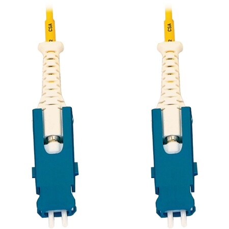 Eaton Tripp Lite Series 400G Singlemode 9/125 OS2 Fiber Optic Cable Duplex SN-UPC M/M, LSZH, N383S-02M