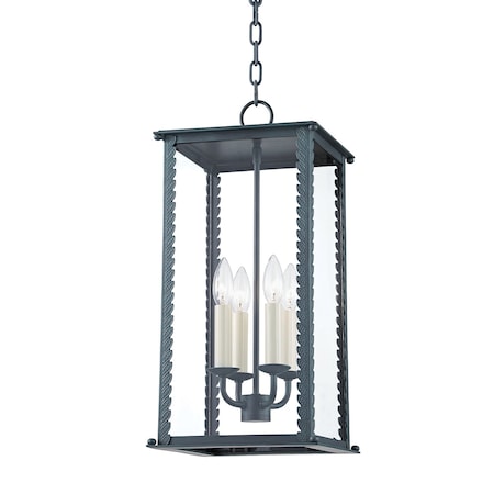 Troy Lighting Zuma 4 Light Lantern 10 In. Verdigris F6710-VER
