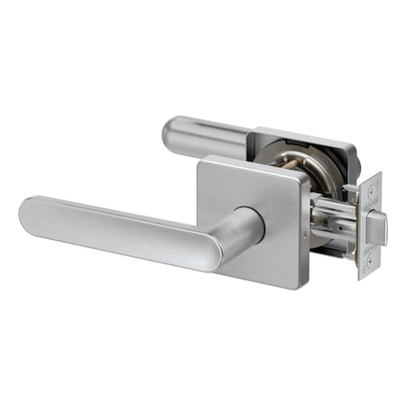 Schlage Grade 2 Passage Tubular Lock, Non-Keyed, Selena Lever, D Rose, Satin Chrome Finish PT10 SELD 626