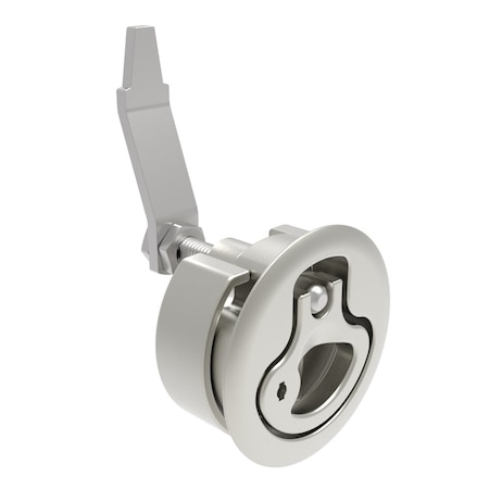 Southco Push-to-Close Latch, Large Size, Key Locking, 2 - 12mm .075 - . 475 in Door thickness M1-25-81-78