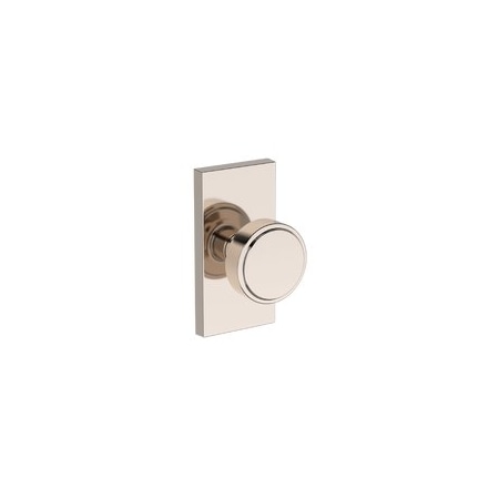 Baldwin Residential Door Knobs Full Dummy Reversible Lifetime Bright Nickel FDVASCFR055