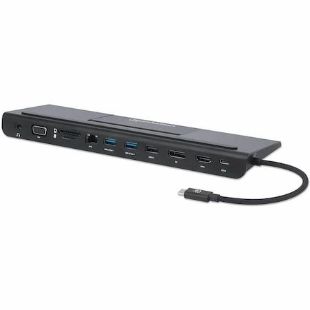 Manhattan - Strategic 11-IN-1 TRIPLE-MONITOR DOCKING STATION 153478