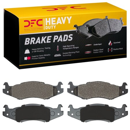 Dfc Heavy Duty, Disc Brake Pad Set,  1214-0651-00