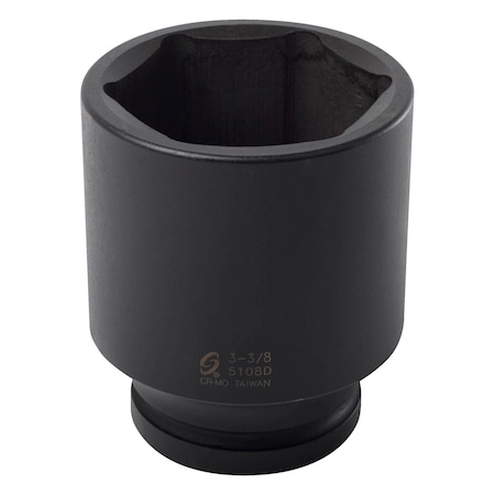 Sunex 1 in Drive 3-3/8 in Deep Impact Socket 5108D