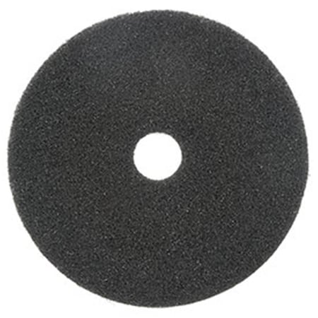 Americo Mfg 18 in. Black Stripping Pad - 5 Per Case, 5PK 641290BK