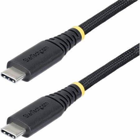 Startech.Com 10FT 3M USB-C CHARGING CABLE, 240W 5A PD EPR, DUAL-LAYER SILICONE/BRAIDED JA S2CEPR10F-USB-CABLE