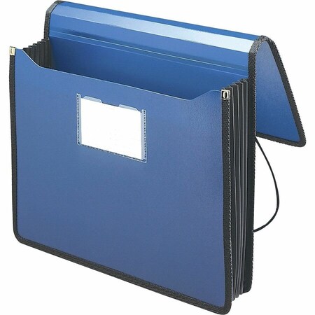 Smead Letter File Wallet, Blue SMD71503