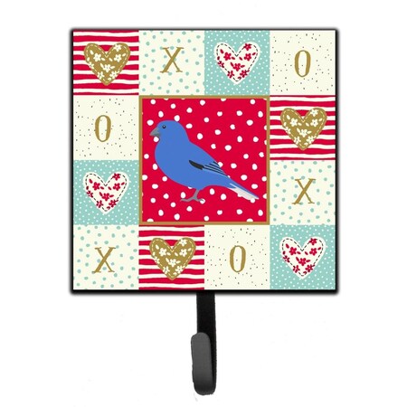 Carolines Treasures 4.25 x 1 x 7 in. Bunting Love Leash or Key Holder CK5510SH4