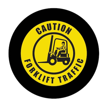 Brady Lens Forklift Traffic Caution SizeE 177645