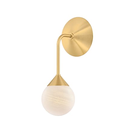 Mitzi Natasha 48in wide 6 Light Chandelier in Aged Brass H1051806-AGB