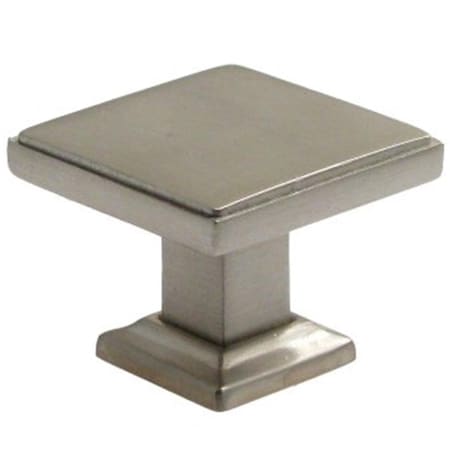Grandoldgarden Satin Nickel 10.38 In. Square Knob GR680569
