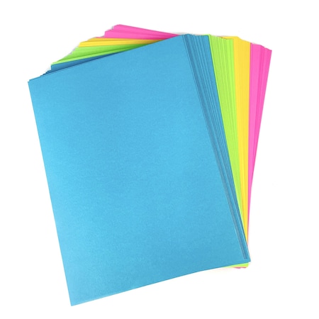 Captain Creative Punkydoodle Paper Cardstock, Spring Colors, 8.5in x 11in, 100 Sheets, 100PK CCPS80115