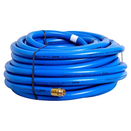 Underhill 3/4 in ID x 125 ft L Water Hose, TPE Tube, Blue H10-125B
