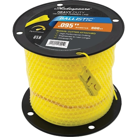 Shakespeare Ballistic .095 3 Lb. Spool 17245