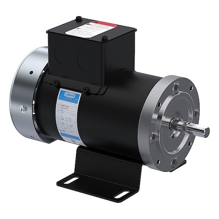 Leeson 3-Phase Vector Motor, 1/4 HP, S48C Frame, 230V AC Voltage, 1,725 Nameplate RPM M1140172.00