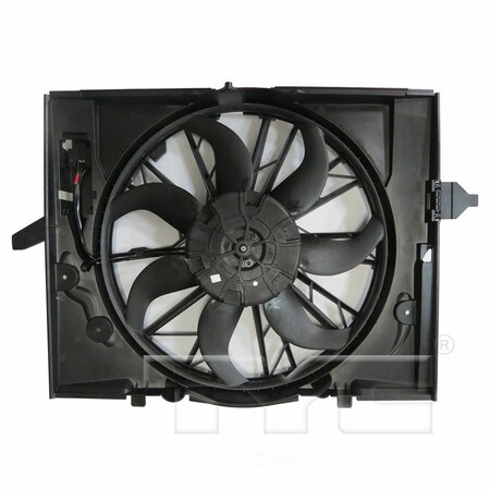 Tyc Dual Radiator And Condenser Fan Assembly 624280