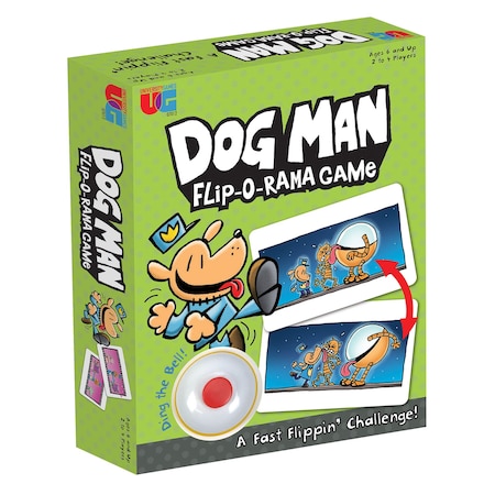 University Games Dog Man Flip-O-Rama Game 7012