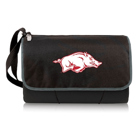 Picnic Time Family Of Brands NCAA Arkansas Razorbacks Blanket Tote Outdoor Picnic Blanket - Beach Blanket 820-00-175-034-0