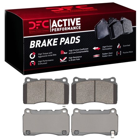 Dfc Active Performance, Disc Brake Pad Set,  1115-1743-00