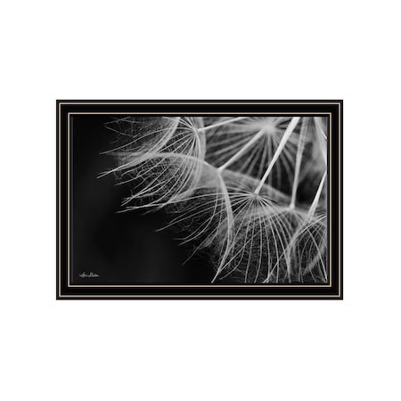 Homeroots Delicate Beauty Black Framed Print Wall Art 530164