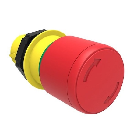 Lovato Red Mushroom-Head Actuator 30M, 10PK LPCB6634