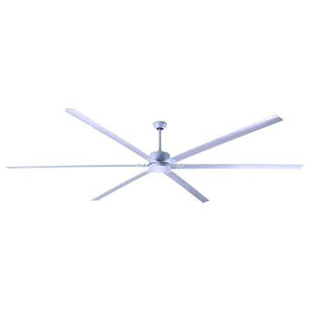 Canarm Industrial Fan, 10 ft Blade Dia, 6 Blades, 5 Speeds, 120V AC, Powder Coated CP120PG