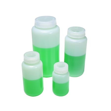 Zoro Select Reagent Bottle, 199 mm H, Clear, PK50 33410-BULK