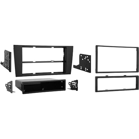 Metra Electronics Metra 99-9105 Double Din or Single Din Installation Kit for 2000-2001 Audi A4 99-9105