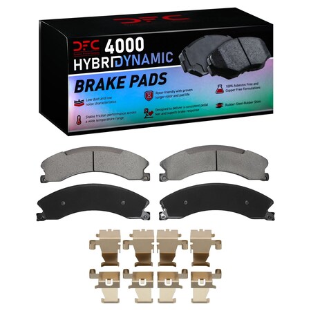 Dfc 4000 HybriDynamic, Disc Brake Pad Set,  4000-1565-01