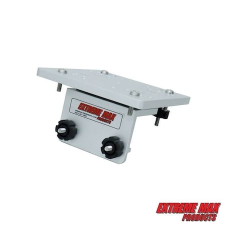 Extreme Max 3005.4158 Universal Aluminum Downrigger Bracket for Tracker Versatrack Systems 3005.4158