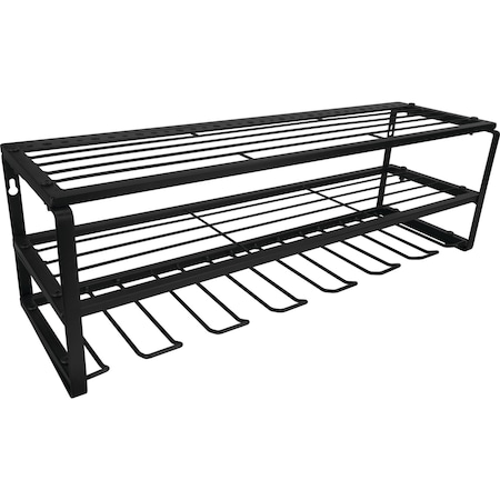 Performance Tool 26" Power Tool Storage Rack, Wall Mount, 3 Levels, 100 lb Capacity W7703