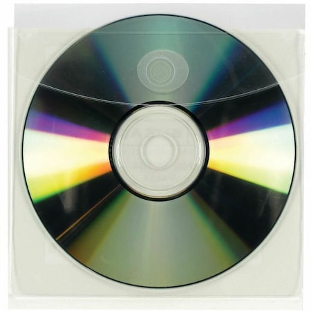 Smead Self-Adhesive Cd/diskette Pockets, 10PK 68144